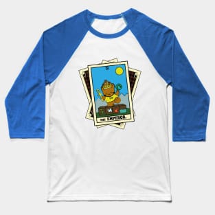 TAROT CARDS DECK | THE EMPEROR. | FORTUNE CAT Baseball T-Shirt